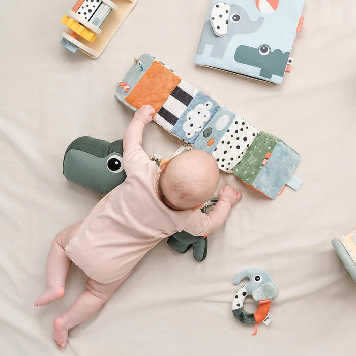 Juguete cubo sensorial desplegable Deer Friends varios colores