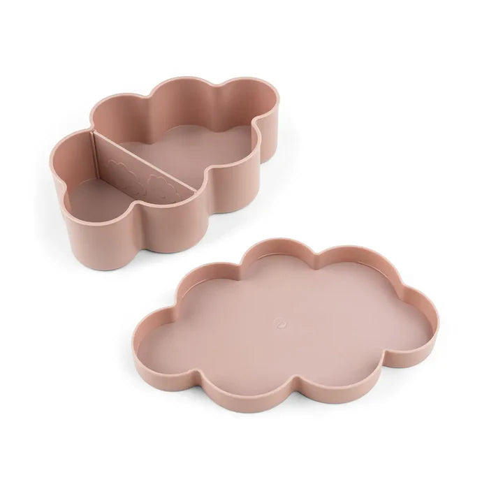 Set de caja para almuerzo y snack con botella con bombilla Playground rosa