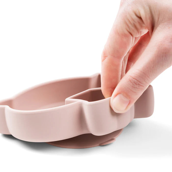Plato Birdee para snack stick & stay rosa