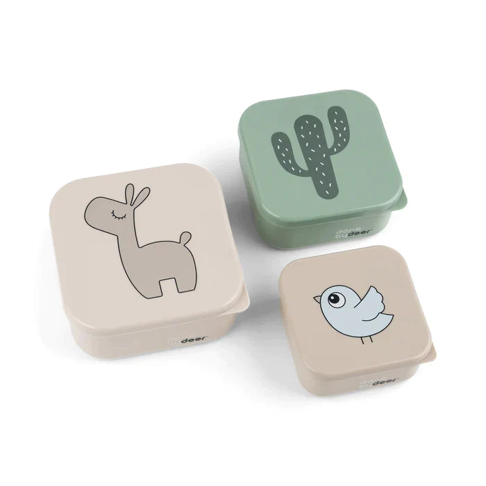 Set de 3 cajas para snack Lalee arena