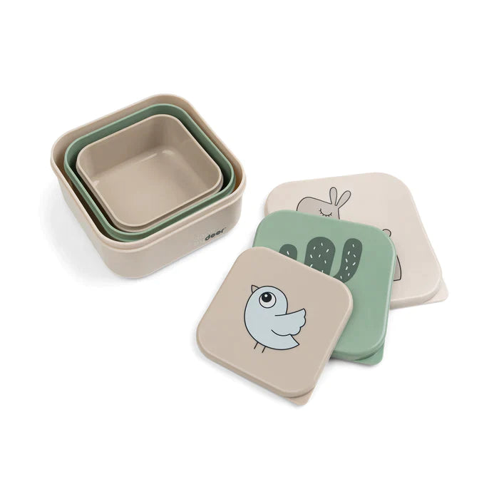 Set de 3 cajas para snack Lalee arena