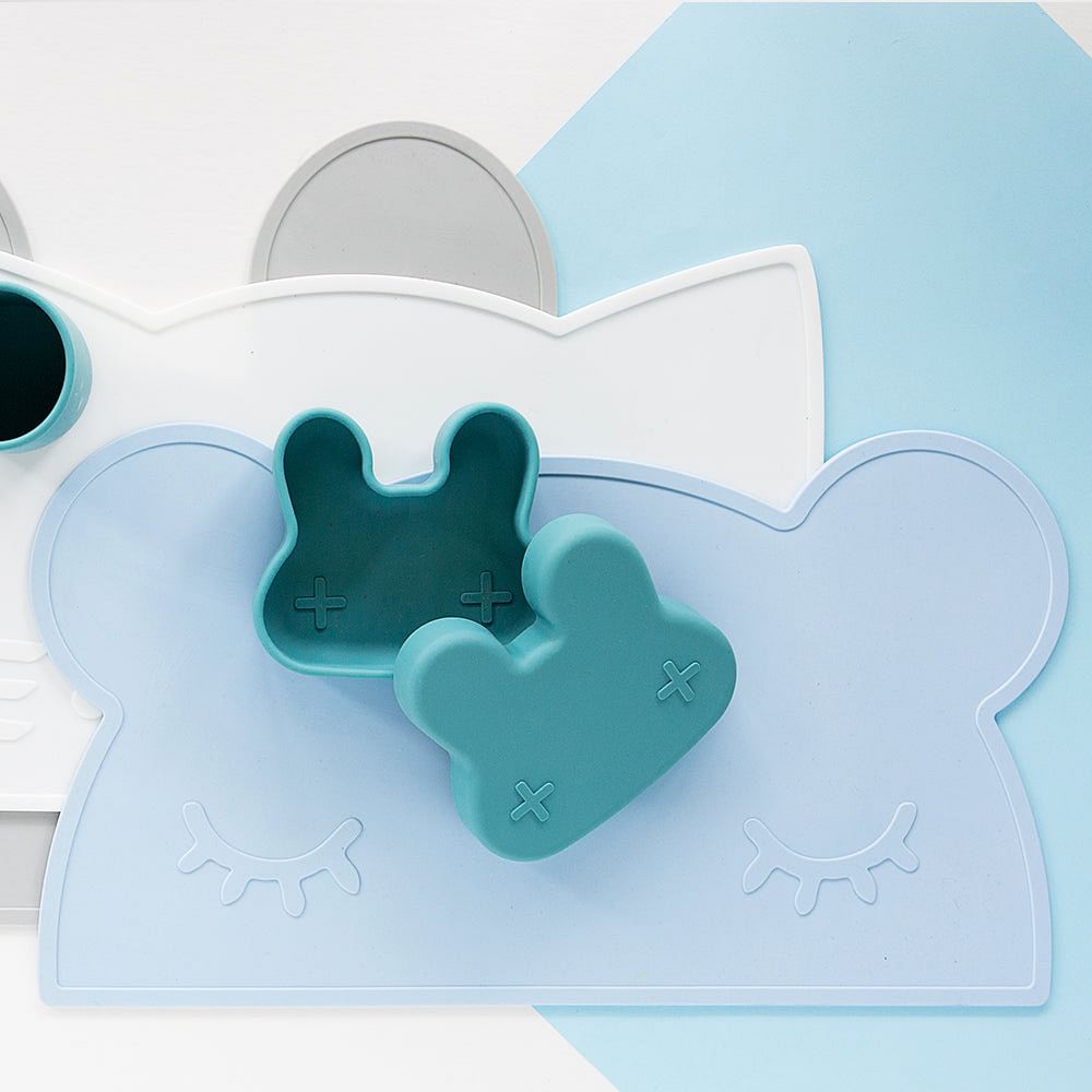 Individual Oso Azul pastel