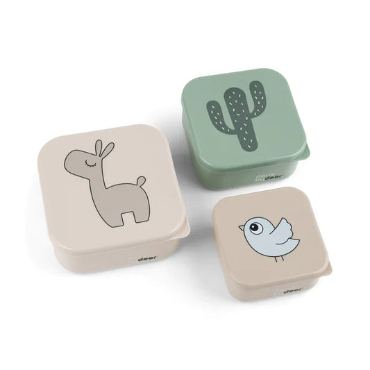 Set de 3 cajas para snack Lalee arena