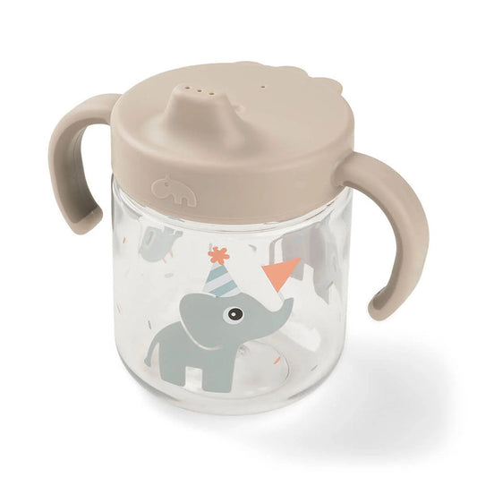 Vaso con boquilla de aprendizaje de 2 asas Celebration arena