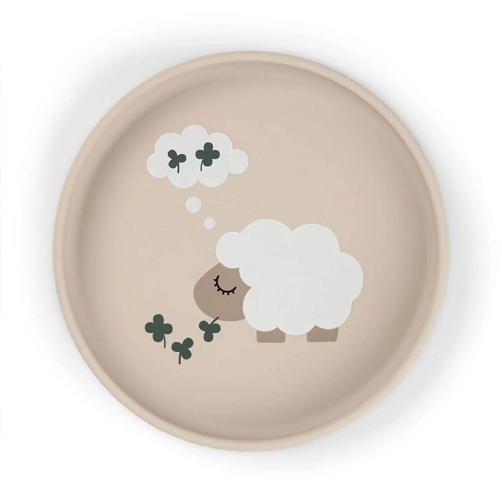 Plato de silicona stick & stay Tiny Farm arena