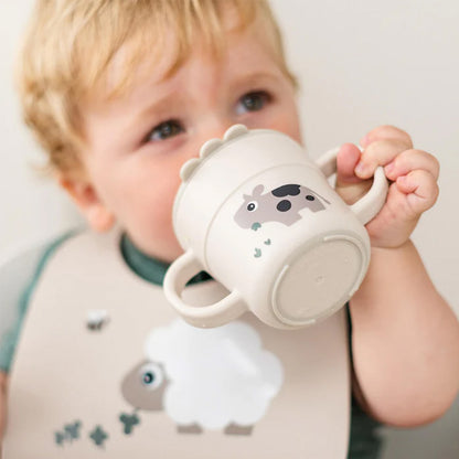 Vaso con boquilla Foodie Tiny Farm arena