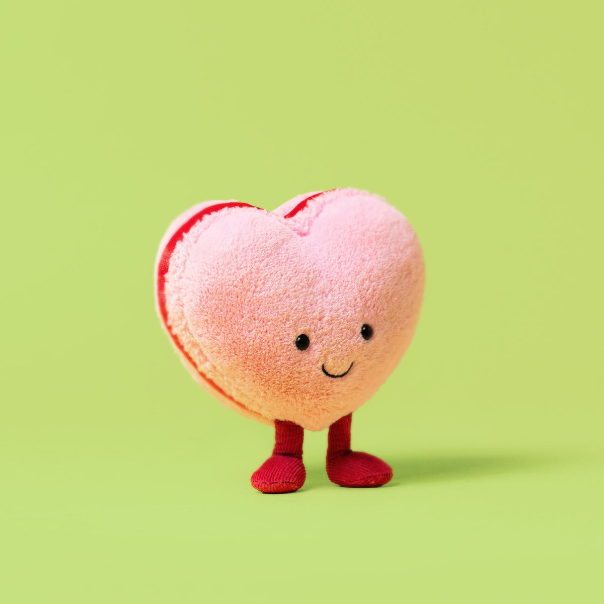 Peluche Corazón Macaron Colette Rosado Amuseable Jellycat