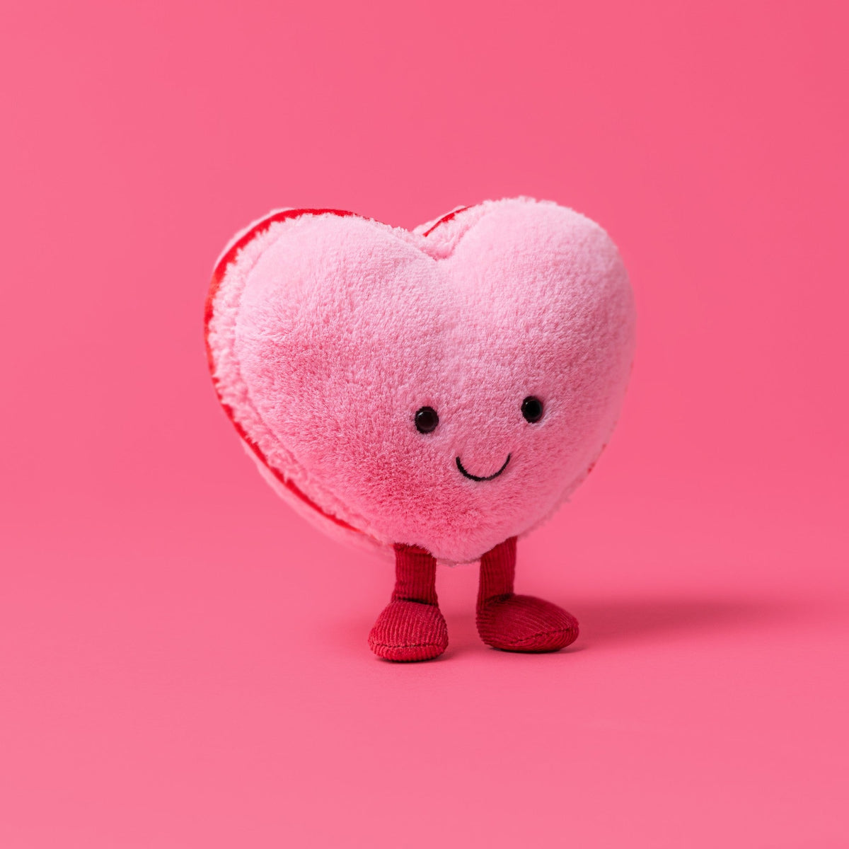 Peluche Corazón Macaron Colette Rosado Amuseable Jellycat