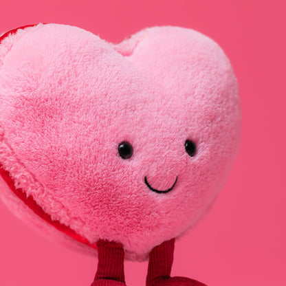 Peluche Corazón Macaron Colette Rosado Amuseable Jellycat