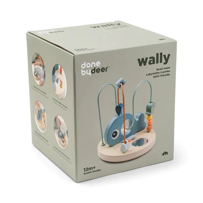 Laberinto de cuentas Wally azul