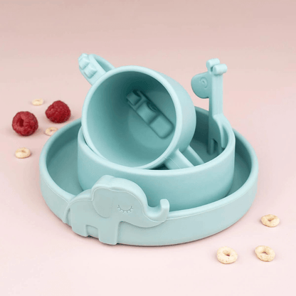 Plato Peekaboo Elphee azul