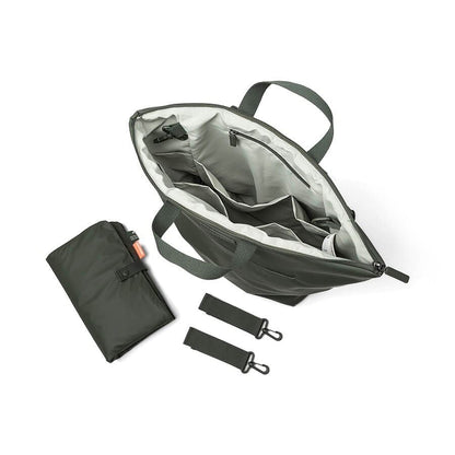 Mochila Maternal con mudador portátil verde