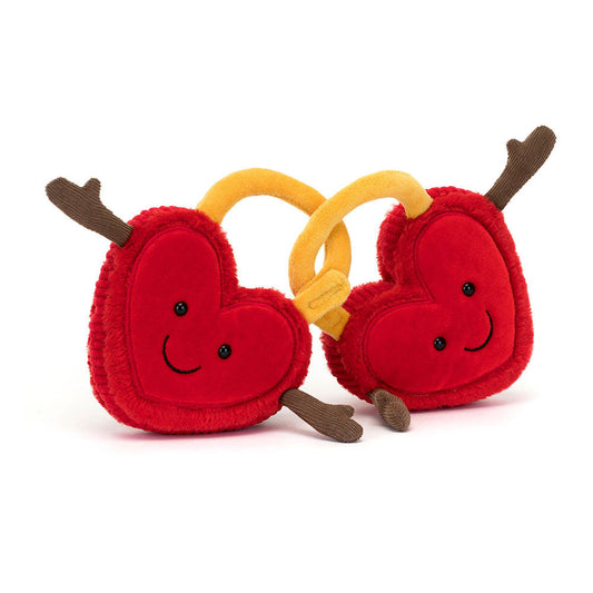 Peluche Amuseables Candados de Corazón Val y Tina Jellycat