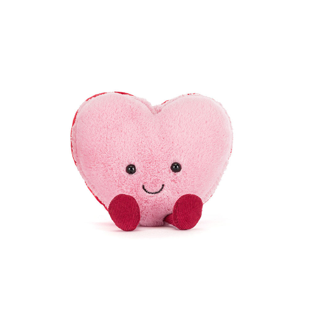 Peluche Corazón Macaron Colette Rosado Amuseable Jellycat