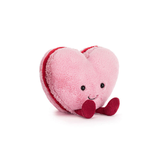 Peluche Corazón Macaron Colette Rosado Amuseable Jellycat