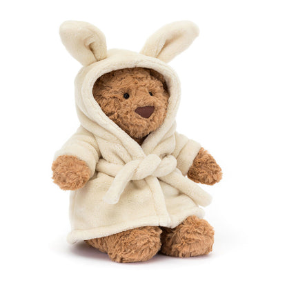 Peluche Bartolomeo con Bata de Baño