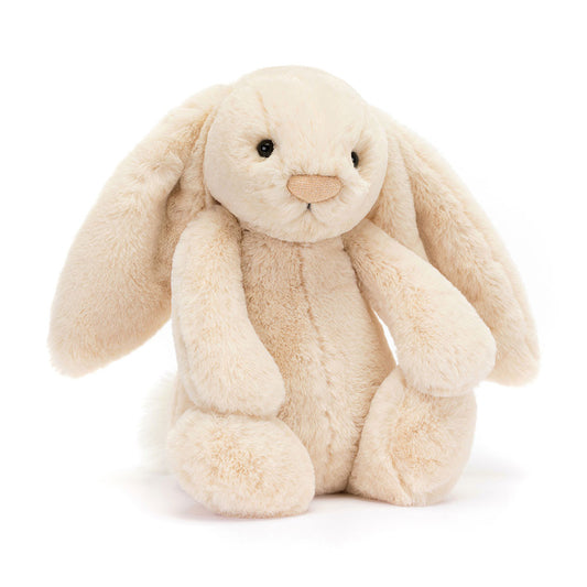 Peluche Bashful Conejo Luxe Vainilla Mediano