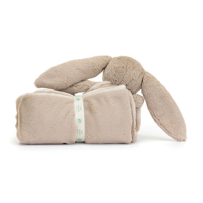 Manta Tuto Conejo Bashful Beige Grande Jellycat
