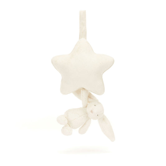 Colgante musical Conejo Bashful Crema