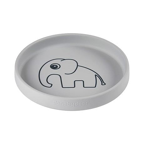 Plato de Silicona Elphee gris