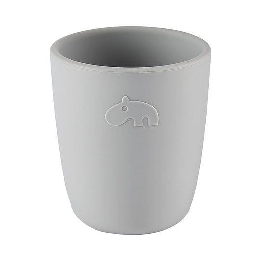 Mini vaso de silicona gris