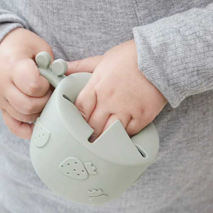 Taza para snack peekaboo Raffi Azul