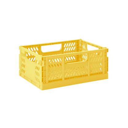 Caja Plegable Moderna Mediana Amarillo