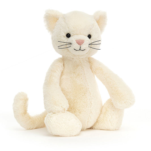 Peluche Gato Blanco Mediano