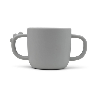 Taza con 2 asas Peekaboo Croco gris