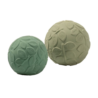 Set Pelota Sensorial hojas verdes