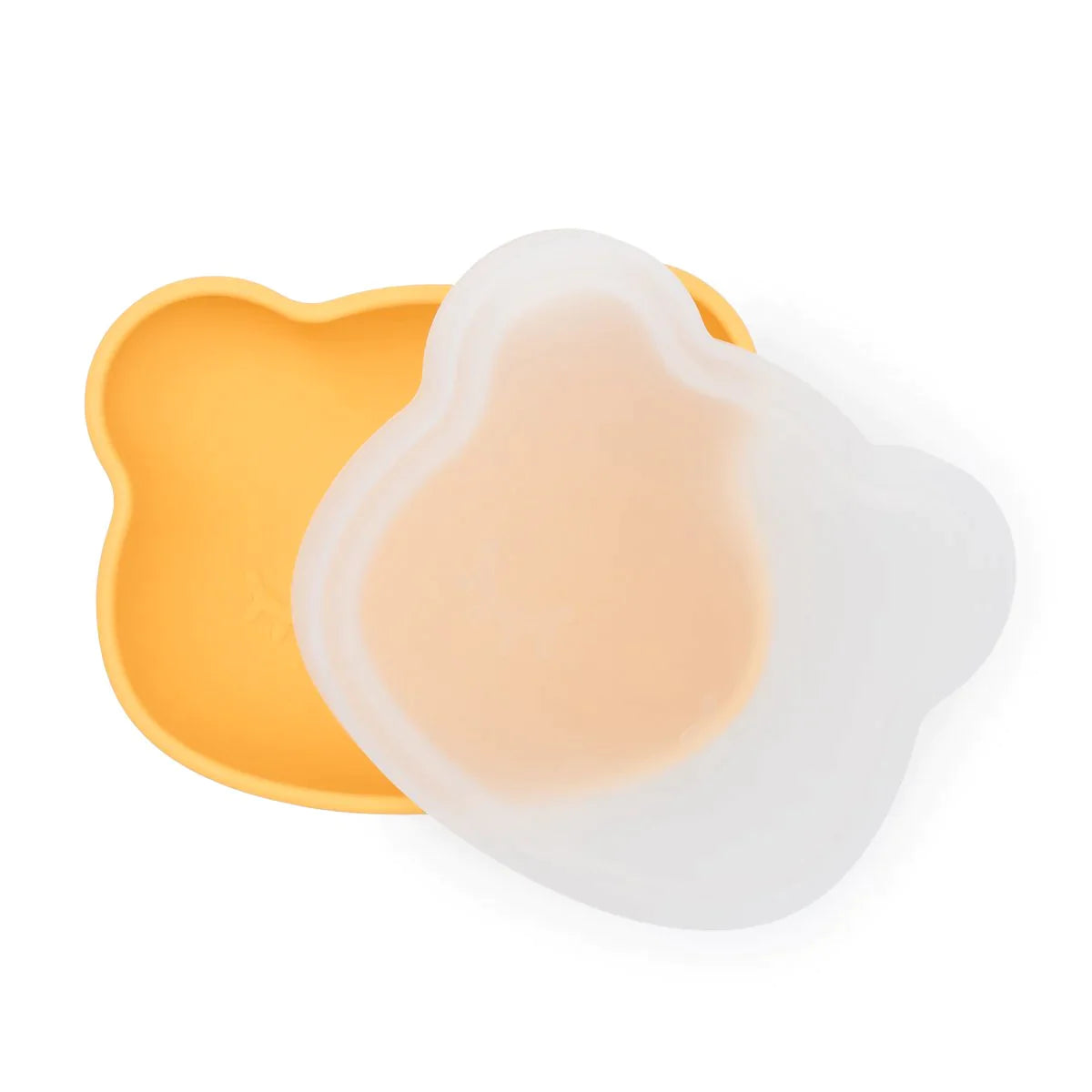 Bowl Oso con ventosa y tapa, Amarillo