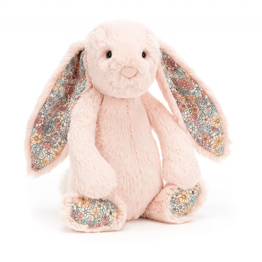 Peluche Conejo Blush Blossom mediano