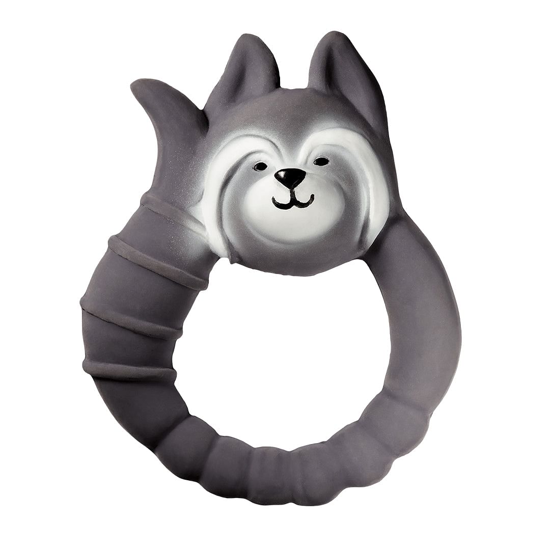 Anillo mordedor Mapache gris